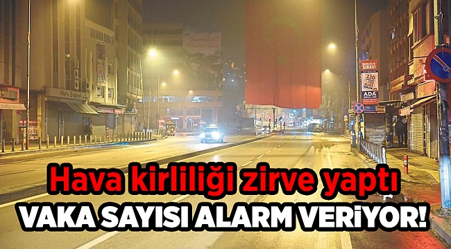 Hava kirliliği zirve yaptı