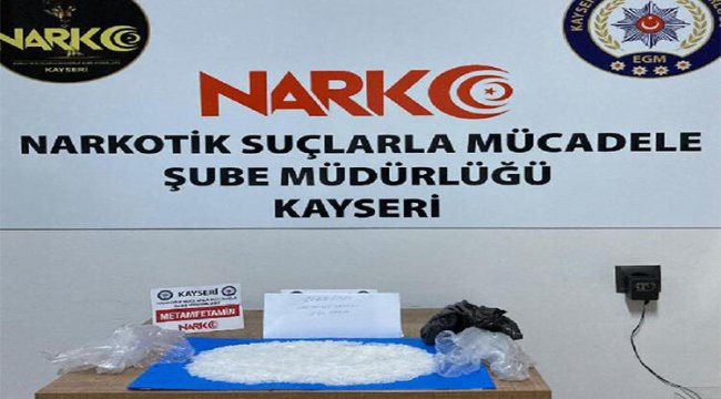 Kayseri'de uyuşturucu operasyonu: 4 gözaltı