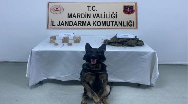Mardin'de 1 kilo 400 gram eroin ele geçirildi