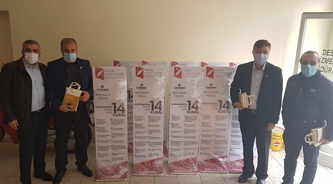 Söz verdikleri makinaları teslim ettiler