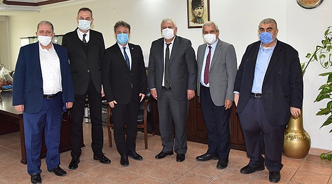 Başkan İduğ'dan esnaf için ziyaret