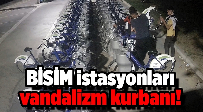 BİSİM istasyonları vandalizm kurbanı!