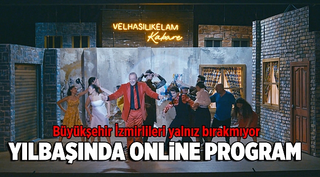 Büyükşehir’den online yılbaşı programı