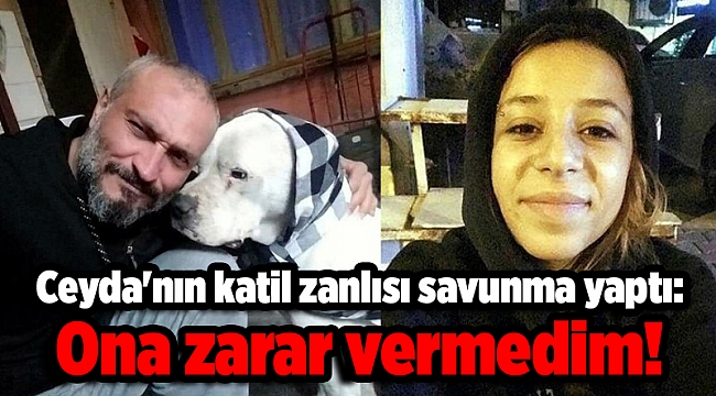 Ceyda'nın katil zanlısı savunma yaptı: Ona zarar vermedim!