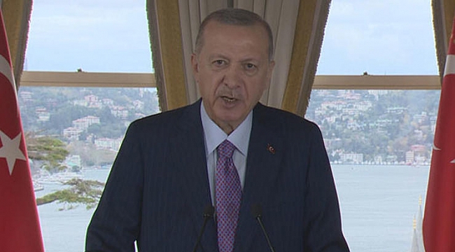 Cumhurbaşkanı Erdoğan video mesaj gönderdi