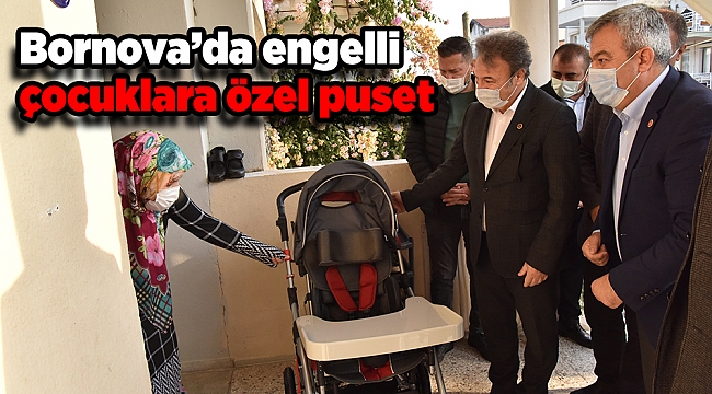 Engelli çocuklara özel puset
