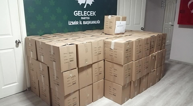 GELECEK PARTİSİ İZMİR'DEN VATANDAŞA DESTEK
