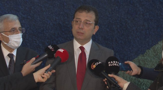 İmamoğlu: (Barajlardaki su seviyesi) Acil konularla ilgili bir eylem planı çalışacağız
