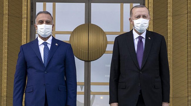 Irak Başbakanı  Kazımi Ankara'da... Beştepe'ye önemli ziyaret