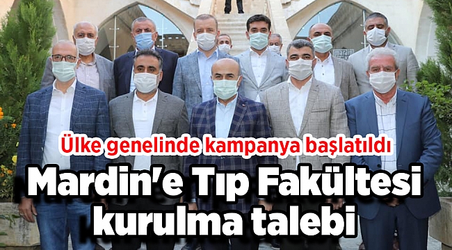 Mardin&#039;e tıp fakültesi kurulma talebi