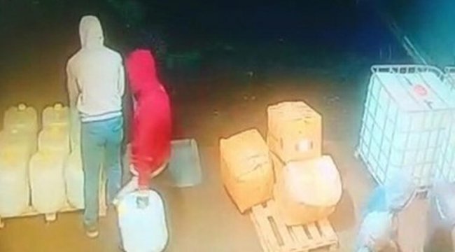 Ölüm bidonları böyle taşınmış