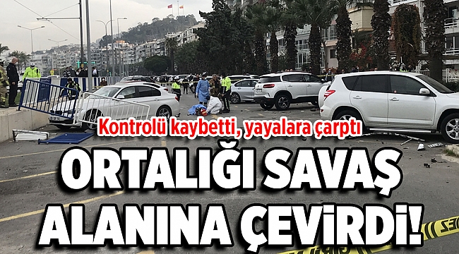 Otoparka girdi, yolda yürüyen iki kadına çarptı: 1 ölü, 1 ağır yaralı!
