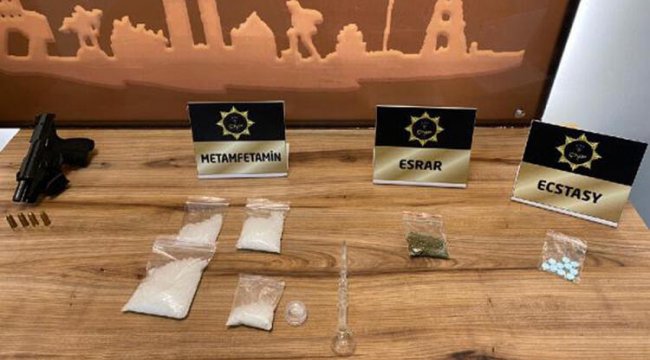 Uyuşturucu operasyonuna 4 tutuklama