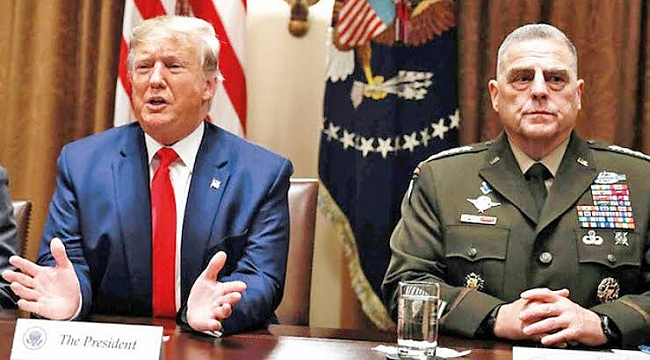 ABD'de kaos: Trump taraftarları kongre binasını bastı