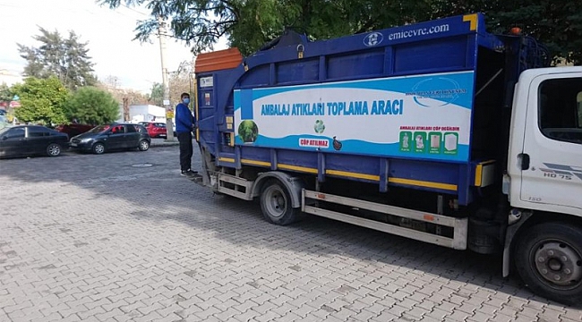 Bayraklı Belediyesi'nden geri dönüşüme 15 bin ton atık