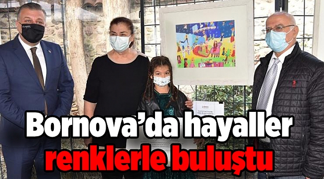 Bornova’da hayaller renklerle buluştu