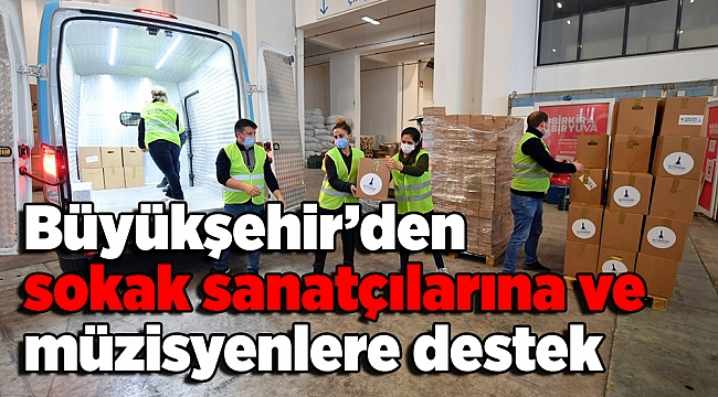 Büyükşehir’den sokak sanatçılarına ve müzisyenlere destek
