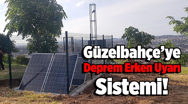 Güzelbahçe’ye Deprem Öncü İşaretleri İzleme İstasyonu Geliyor