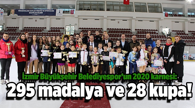 İzmir Büyükşehir Belediyespor’un 2020 karnesi: 295 madalya ve 28 kupa!