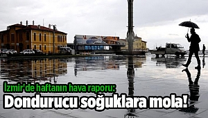 İzmir'de haftanın hava raporu: Dondurucu soğuklara mola!
