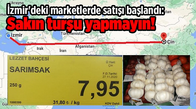 İzmir'deki marketlerde satışı başlandı: Sakın turşu yapmayın!