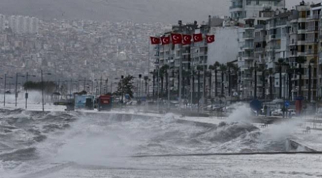 İzmir Valiliği'nden fırtına uyarısı... 21.00'a kadar dikkat!