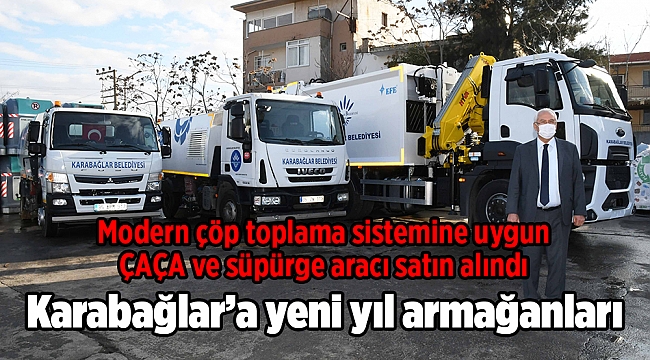 Karabağlar’a yeni yıl armağanları
