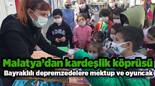 Malatya'dan Bayraklı'ya kardeşlik köprüsü