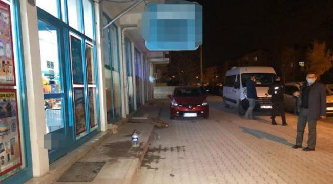 Tuvalete saklandılar, market kapanınca... Dehşet anları!