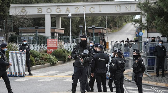 Boğaziçi Üniversitesi'ndeki olaylar: 7 öğrenci hakkında 3'er yıla kadar hapis istemi