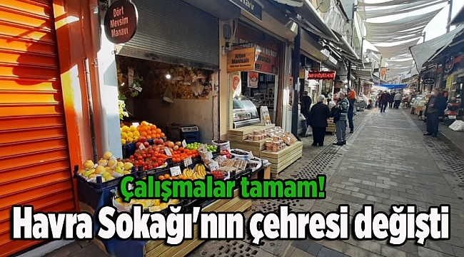 Çalışmalar tamam: Havra Sokağı'nın çehresi değişti!