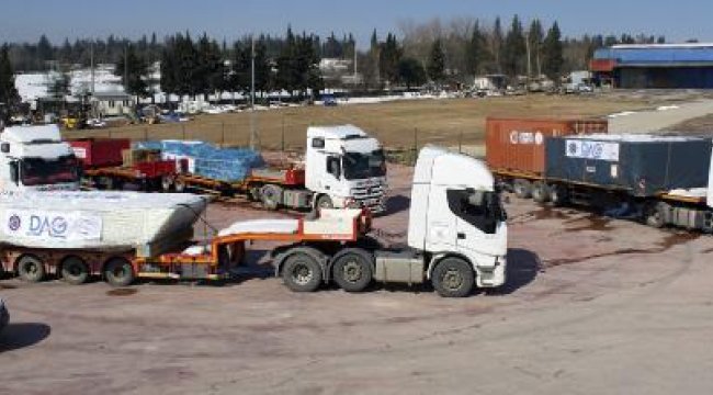 Doğu Anadolu Gözlemevi'ne kurulacak teleskop, 7 TIR ile Erzurum'da
