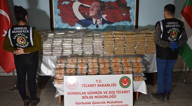 Eroin sevkiyatına Cumhuriyet tarihinin en büyük darbesi!