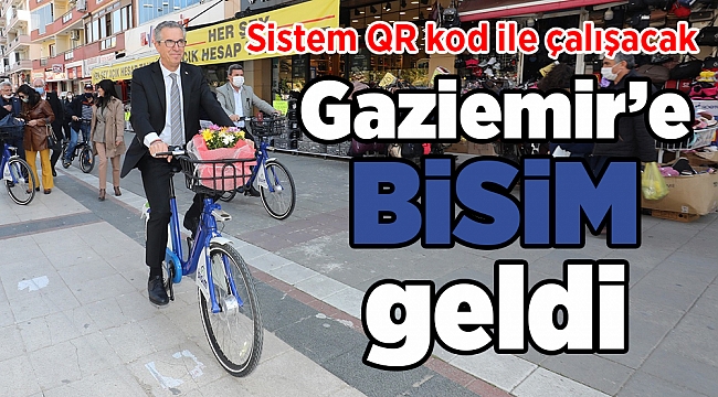 Gaziemir’e BİSİM geldi: Sistem QR kod ile çalışacak