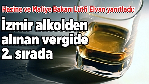 Hazine ve Maliye Bakanı Lütfi Elvan yanıtladı: İzmir alkolden alınan vergide 2. sırada