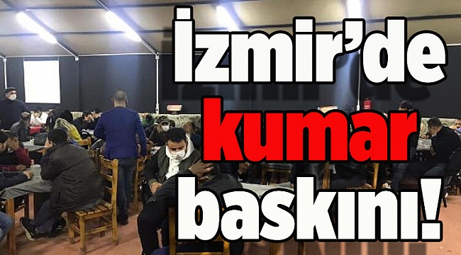Kumar baskını: 168 kişiye 763 bin lira ceza!