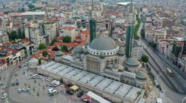 Taksim Camii ramazan ayına yetişecek