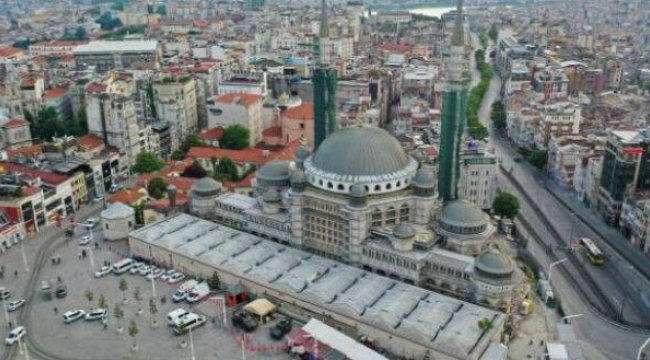 Taksim Camii ramazan ayına yetişecek