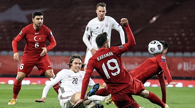 A Milliler Letonya ile yenişemedi