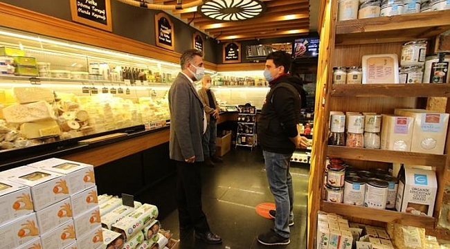 Başkan Sandal&#039;dan esnafa 4.5 milyon liralık destek