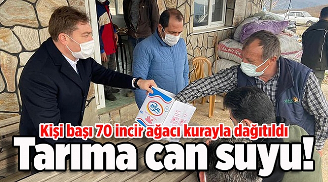 Bayındır’da tarıma can suyu