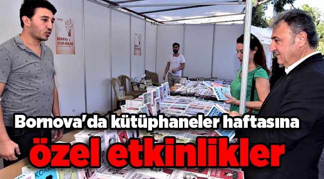 Bornova&#039;da kütüphaneler haftasına özel etkinlikler