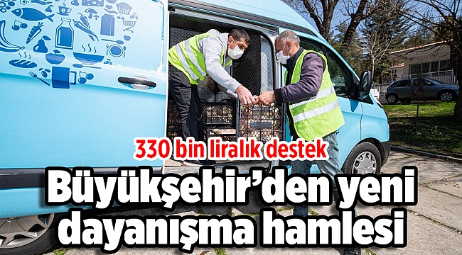 Büyükşehir’den yeni dayanışma hamlesi