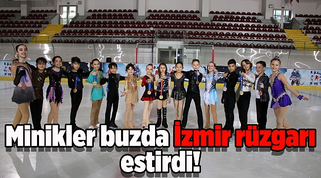 Buzda İzmir rüzgarı