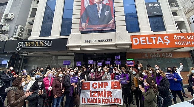 CHP'li kadınlardan fesih tepkisi