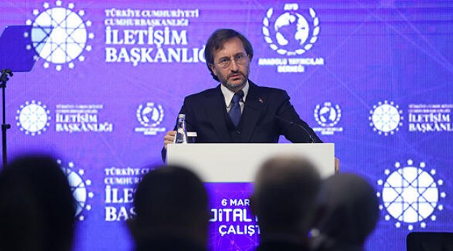 Cumhurbaşkanlığı İletişim Başkanı Altun, Dijital Dünya Çalıştayı'nda konuştu
