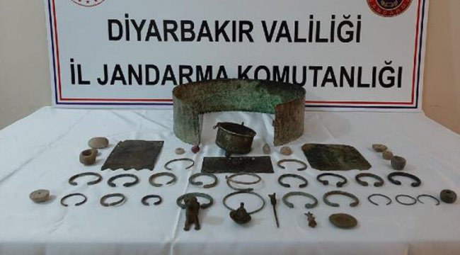 Diyarbakır'da ele geçirildi! Urartu ve Roma dönemine ait
