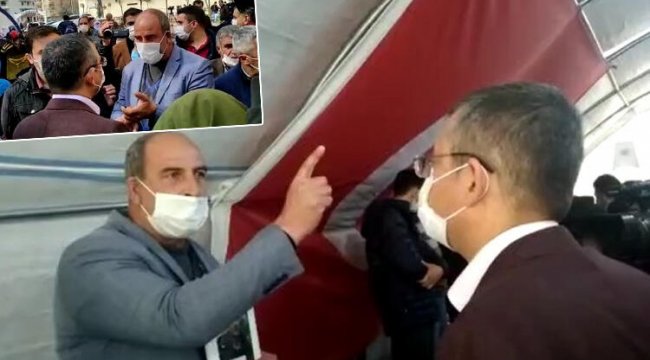 Diyarbakır'da evlat nöbetindeki aileler, CHP heyetine HDP'yi şikayet edip, 'Geç kaldınız' dedi