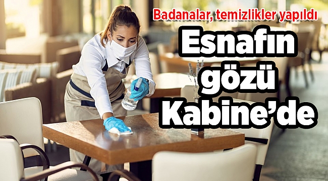Esnafın gözü Kabine’de: Badanalar, temizlikler yapıldı