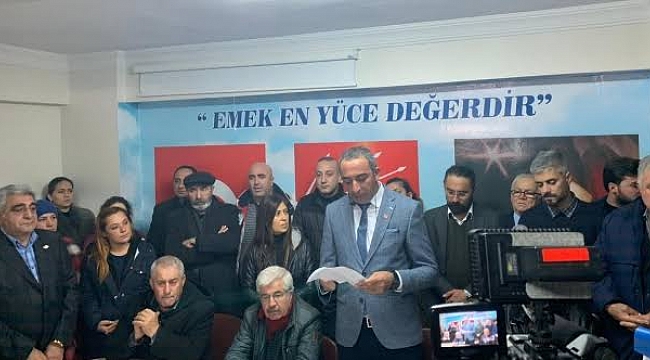 Görevden alınan CHP'li başkandan açıklama geldi
